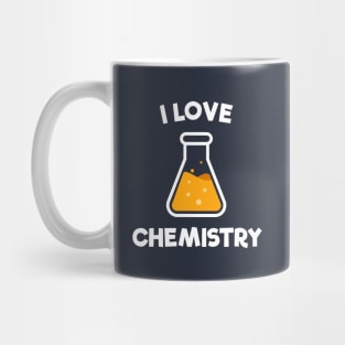 I Love Chemistry Retro Vintage Style Mug